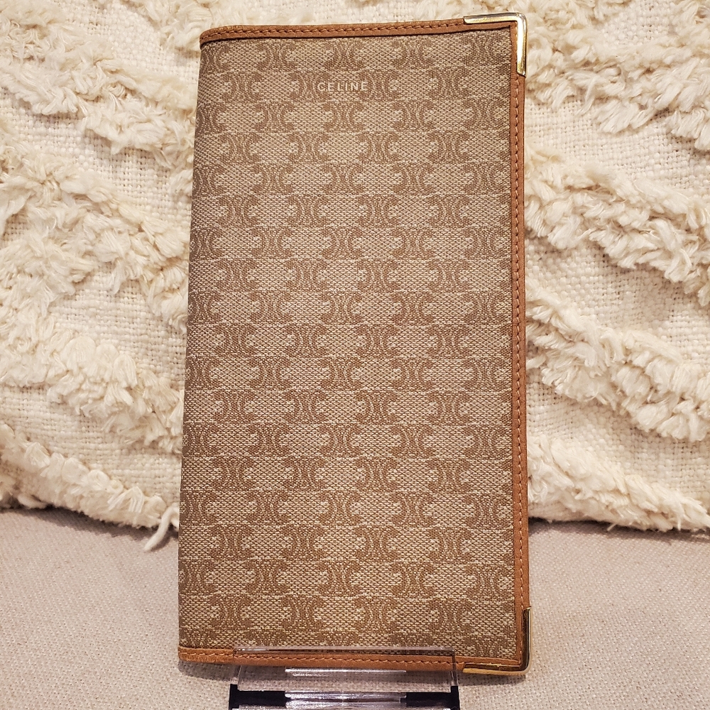 Celine Tan Monogram Wallet